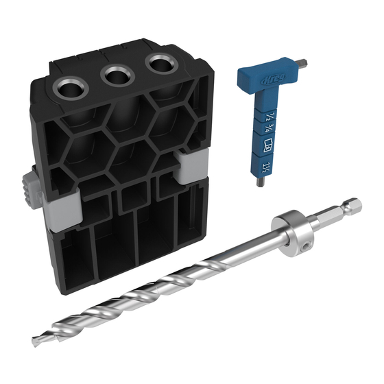 Kreg Micro-Pocket Drill Guide Kit 530 Owner's Manual