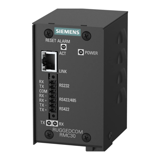 Siemens SIMATIC NET Installation Manual