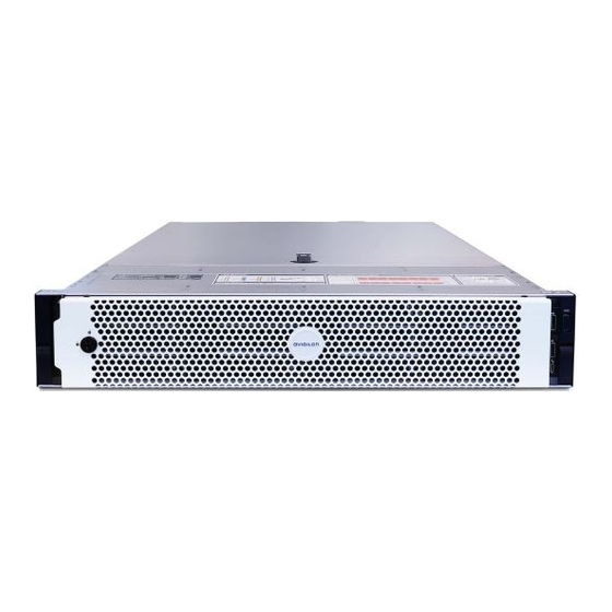 Avigilon NVR5-10GBASET-A2 Installation Manual