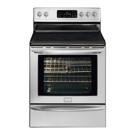 Frigidaire LGEF3045KFB Use & Care Manual