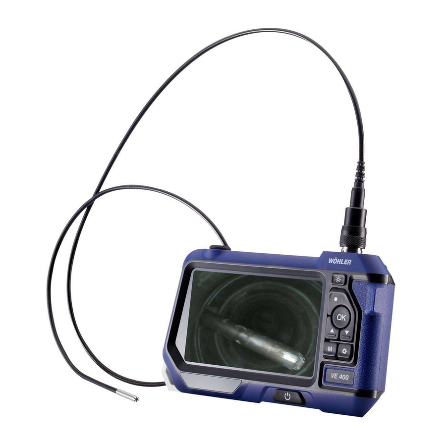 Wohler VE 400 Operating Manual