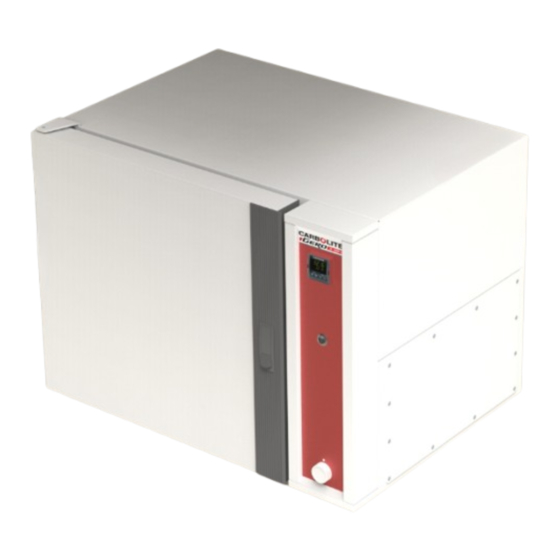 VERDER Carbolite Gero CR/180 Manuals