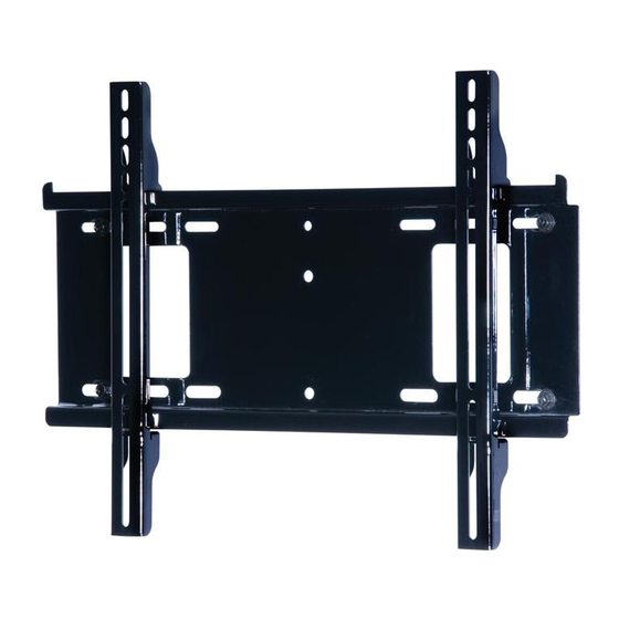 PEERLESS Universal Flat Wall Mount Manual