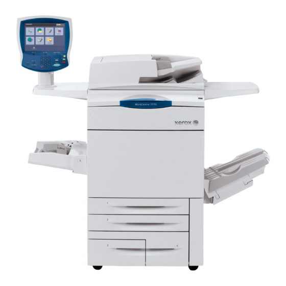Xerox WorkCentre 7755 User Manual Supplement