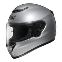 SHOEI TZ-X Instructions For Use Manual