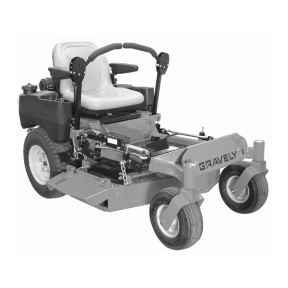 Gravely Compact Pro 34 Manuals