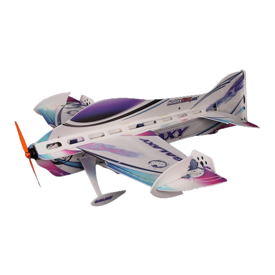 HobbyKing galaxy f3p Instruction Manual
