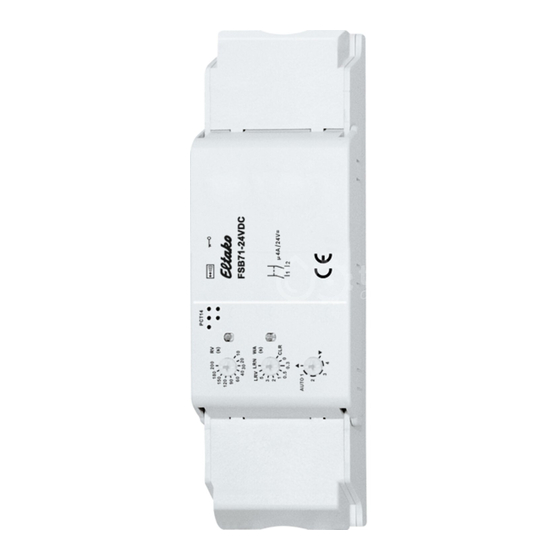 Eltako FSB71-24V DC Quick Manual