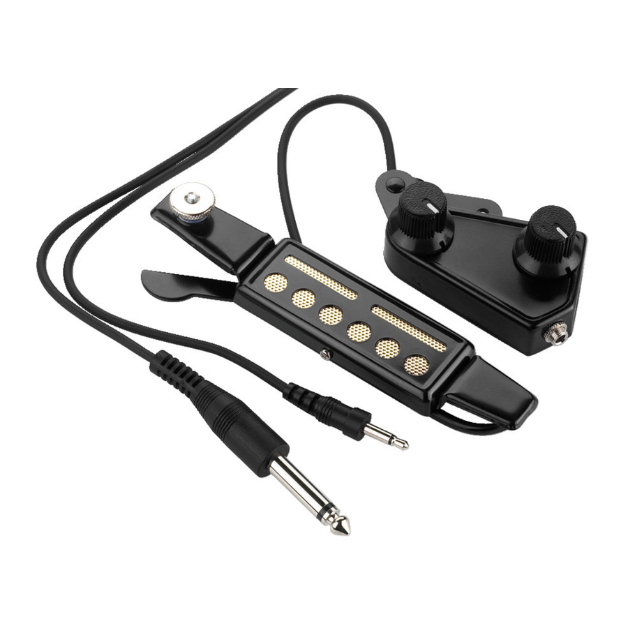 Monacor GM-100 Quick Manual