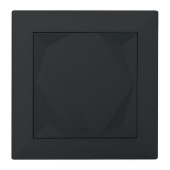 LOXONE Touch Tree Quick Manual