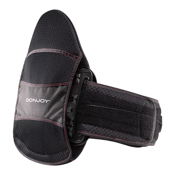 DJO Donjoy ISOFORM LSO Manual