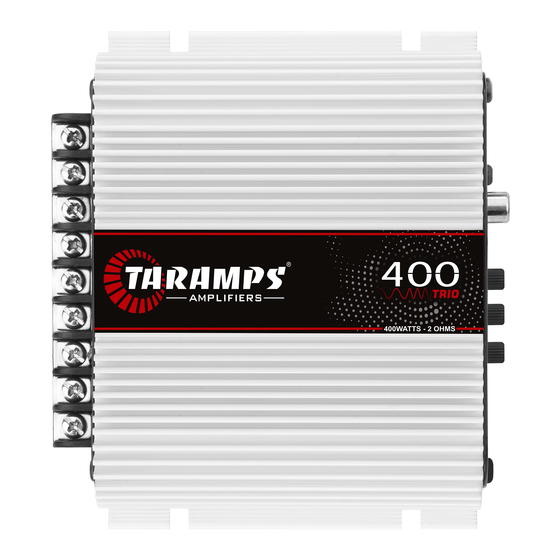 Taramps 400 TRIO Instruction Manual