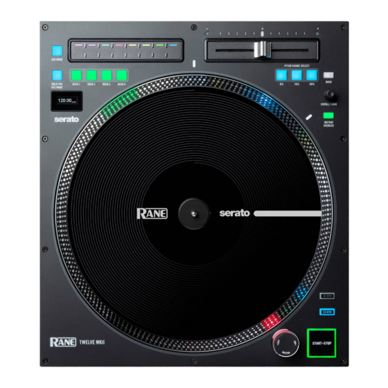 Rane Twelve MKII Service Manual