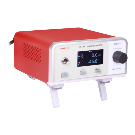 THORLABS ERM200 User Manual