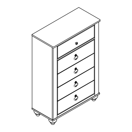 Round Hill Furniture B132D Assembly Instruction