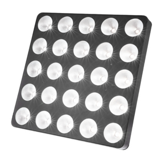 Stairville LED Matrix Blinder 5x5 MKII User Manual