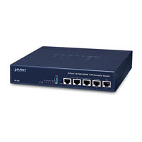 Planet VR-100 Series Quick Installation Manual