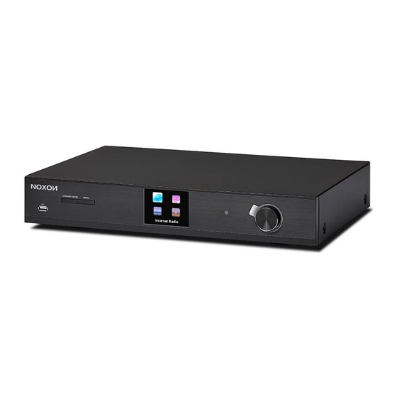 Noxon A550+ Quick Start Manual