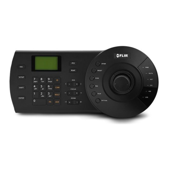 FLIR CCTV Keyboard Quick Installation Manual