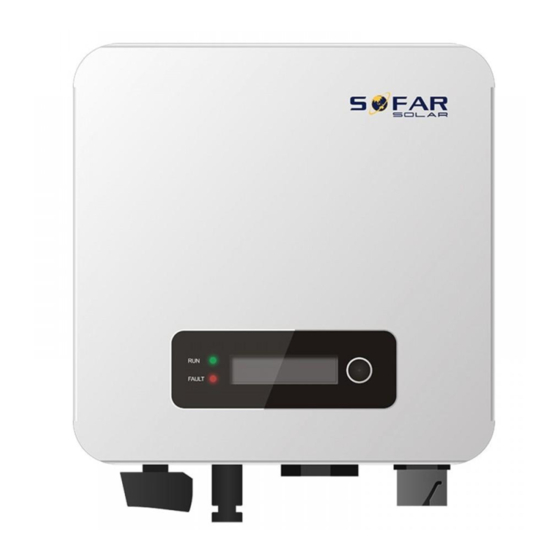 Sofar solar 1.1K-3.3KTL-G3 User Manual