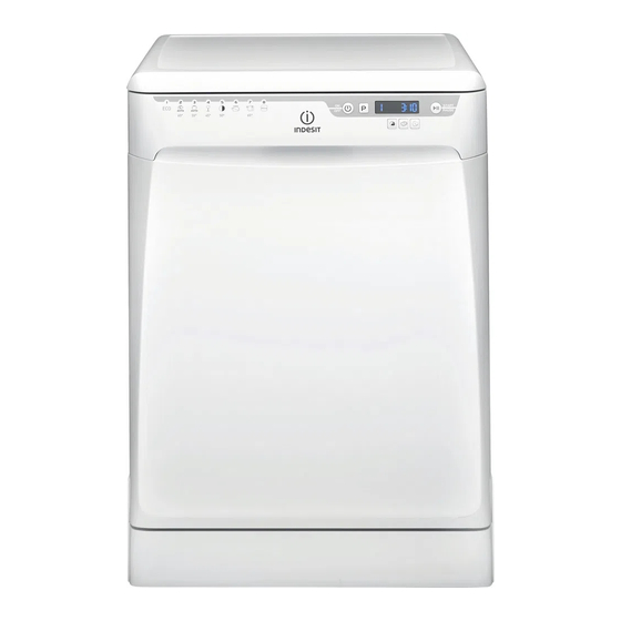 Indesit DFP 58T94 Operating Instructions Manual