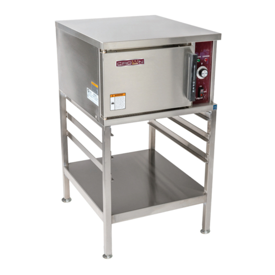Middleby Crown SX-3 Convection Steamer Manuals