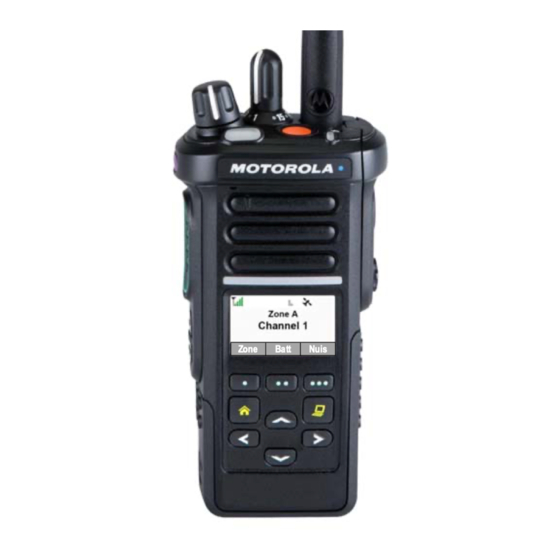 Motorola APX 4000 User Training