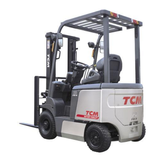 TCM FB10-7 Electric Forklift Manuals