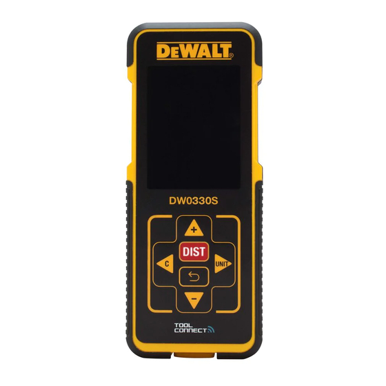 DeWalt DW0330S User Manual