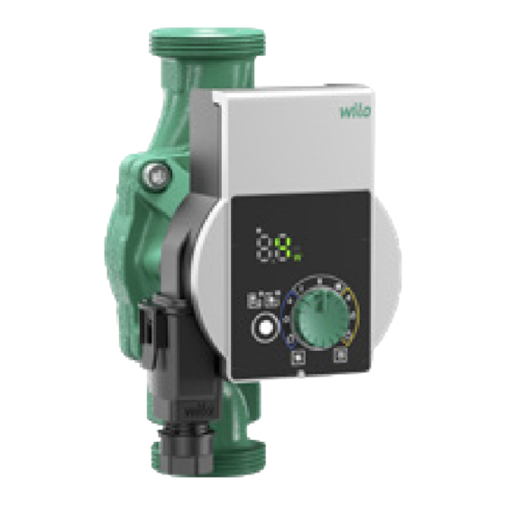 Wilo Yonos PICO 30/1-6 Installation And Operating Instructions Manual