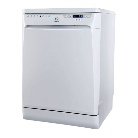 Indesit DFP 58T94 Operating Instructions Manual