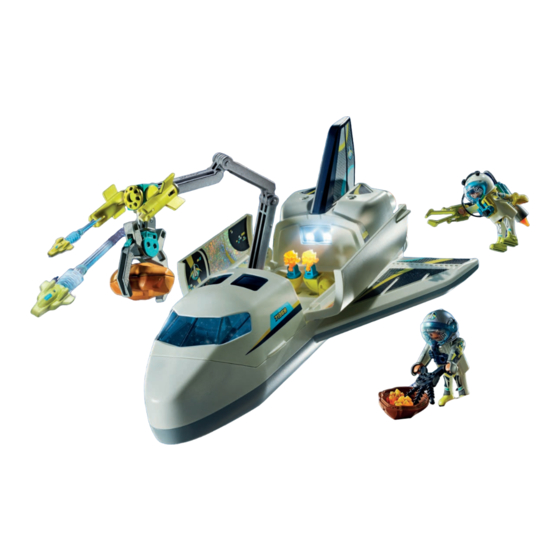 PLAYMOBIL Mission Space Shuttle Manual