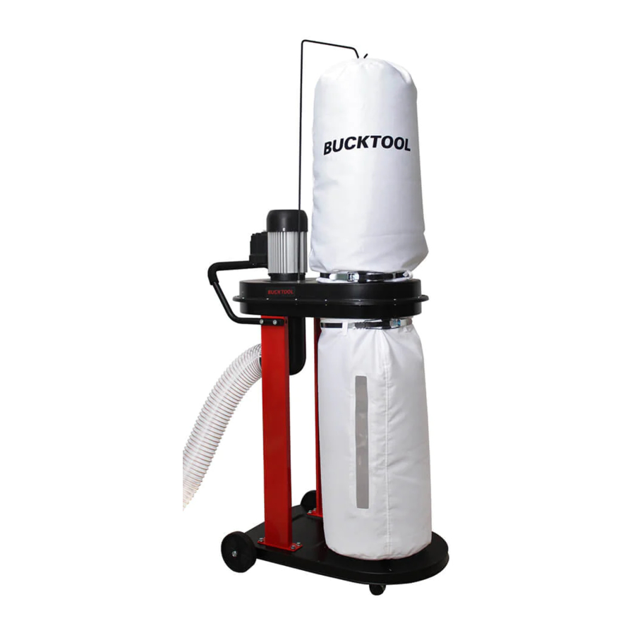 Bucktool DC50 - MOVEABLE DUST COLLECTOR Manual