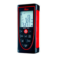 Leica Disto X310 Instructions Manual