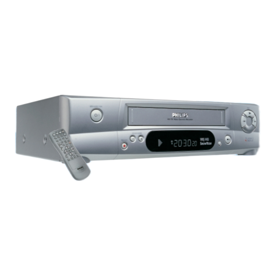 Philips VR 170 Specifications