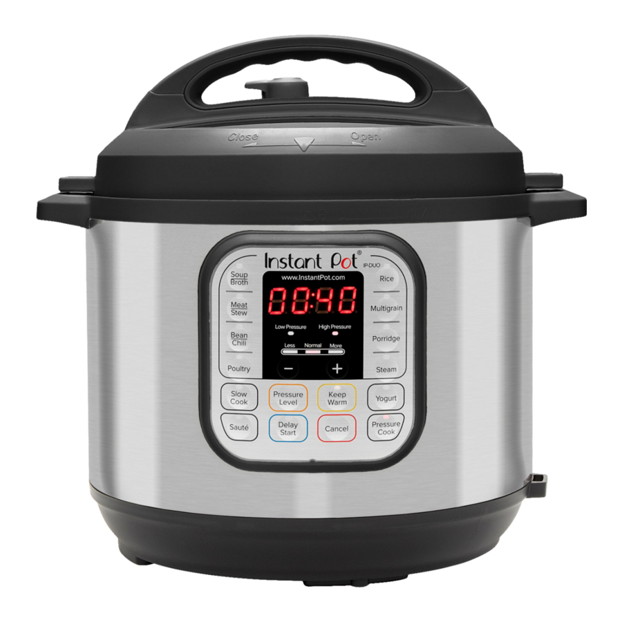 Instant Pot IP-DUO Beginner's Manual