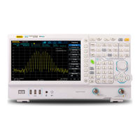 Rigol RSA3000 Series Performance Verification Manual