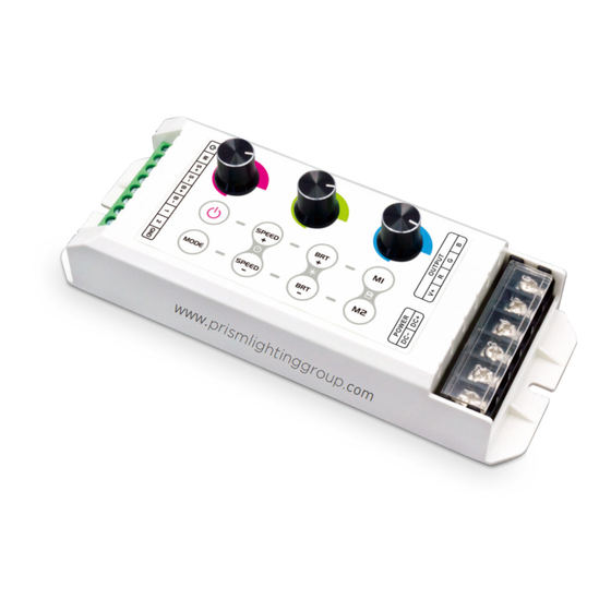 Prism PLG 8000 RGB Dial Quick Start Manual