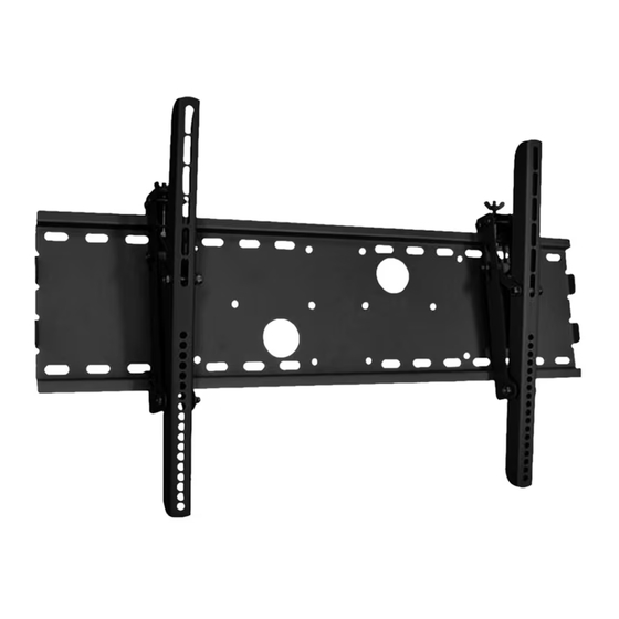 Monoprice Adjustable Tilt/Flat Panel Installation Instruction