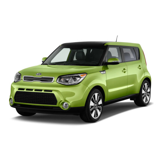 Kia SOUL 2016 Features & Functions Manual
