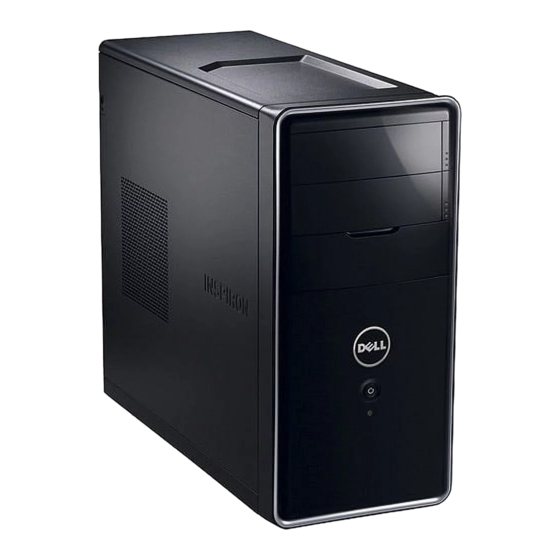 Dell Inspiron 620 Quick Start