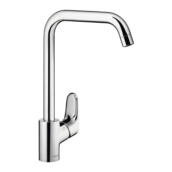 Hans Grohe Ecos L 1jet 14816000 Instructions For Use/Assembly Instructions