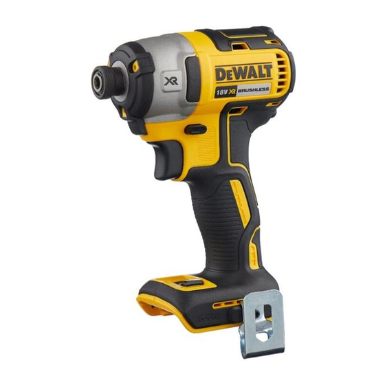 DeWalt DCF886 Instructions Manual