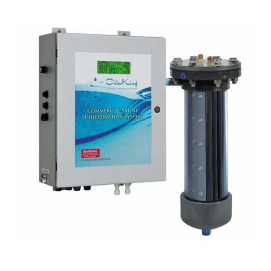 ChlorKing ChlorSM Series Installation, Operation And Maintenance Manual