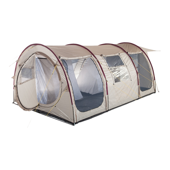skandika outdoor Esbjerg Travel 4 Setup Instruction