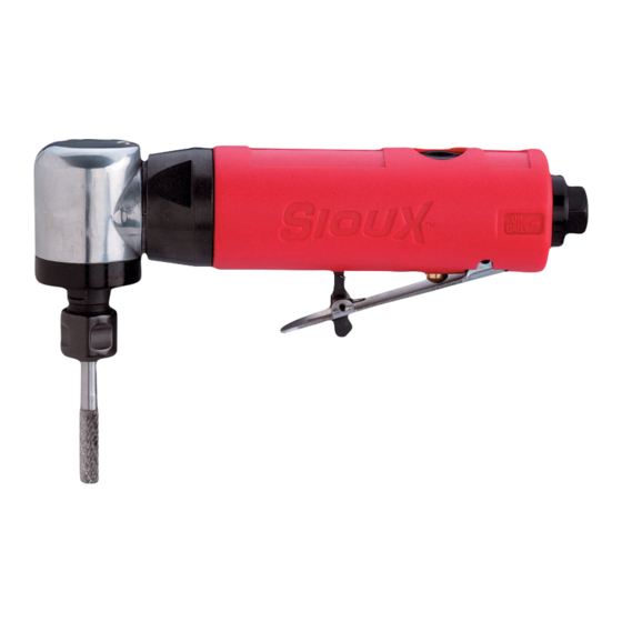 Sioux Tools Force 5056C Instructions-Parts List Manual
