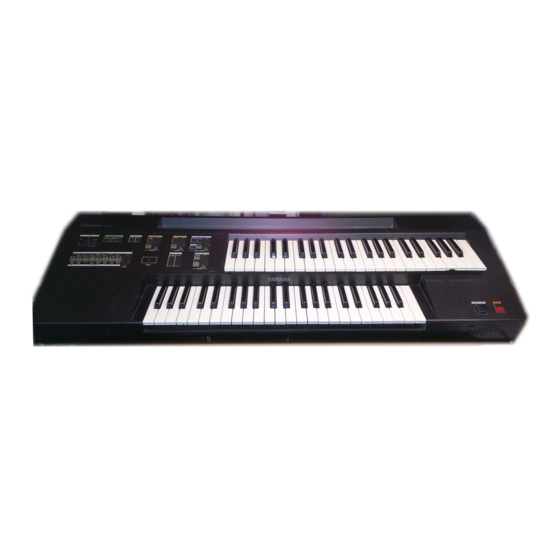 Yamaha ELECTONE ME-10 Manual