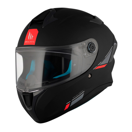 MT Helmets TARGO S Manuals