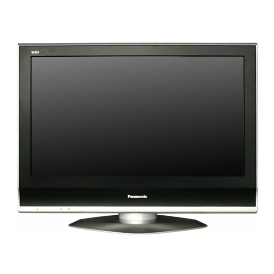 Panasonic TX-26LX70P Service Manual