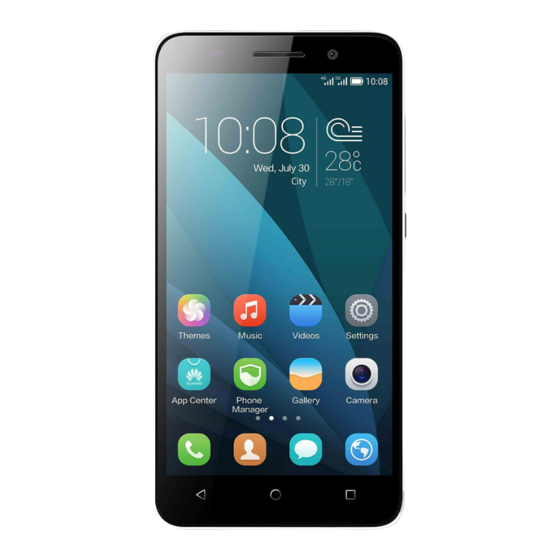 honor x4 Quick Start Manual